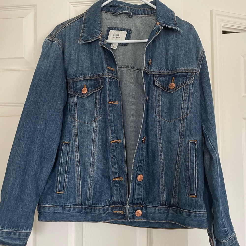 Forever 21 Light Blue Denim Jacket